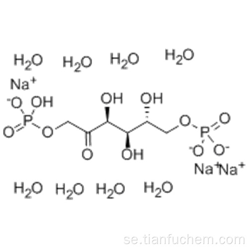D-fruktos, 1,6-bis (dihydrogenfosfat), trinatriumsalt, oktahydrat (9CI) CAS 81028-91-3